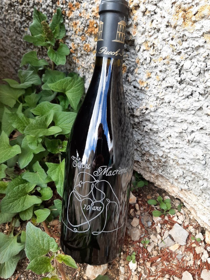bouteille de vin 