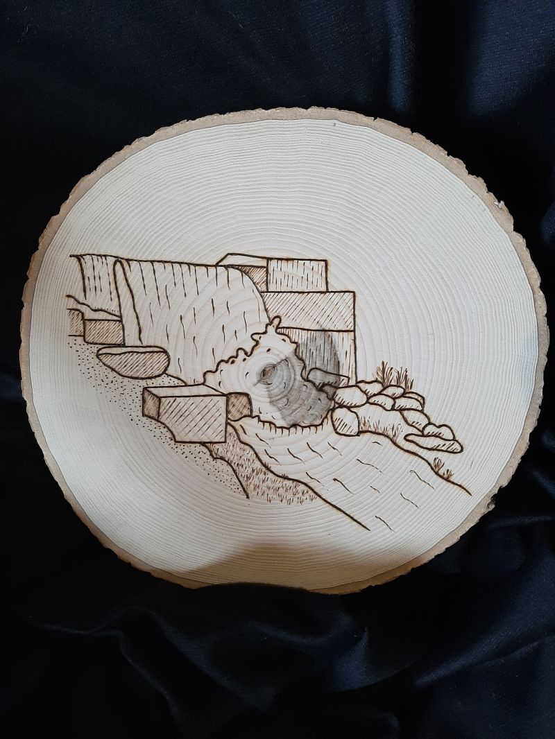 Dessous de plat bois 