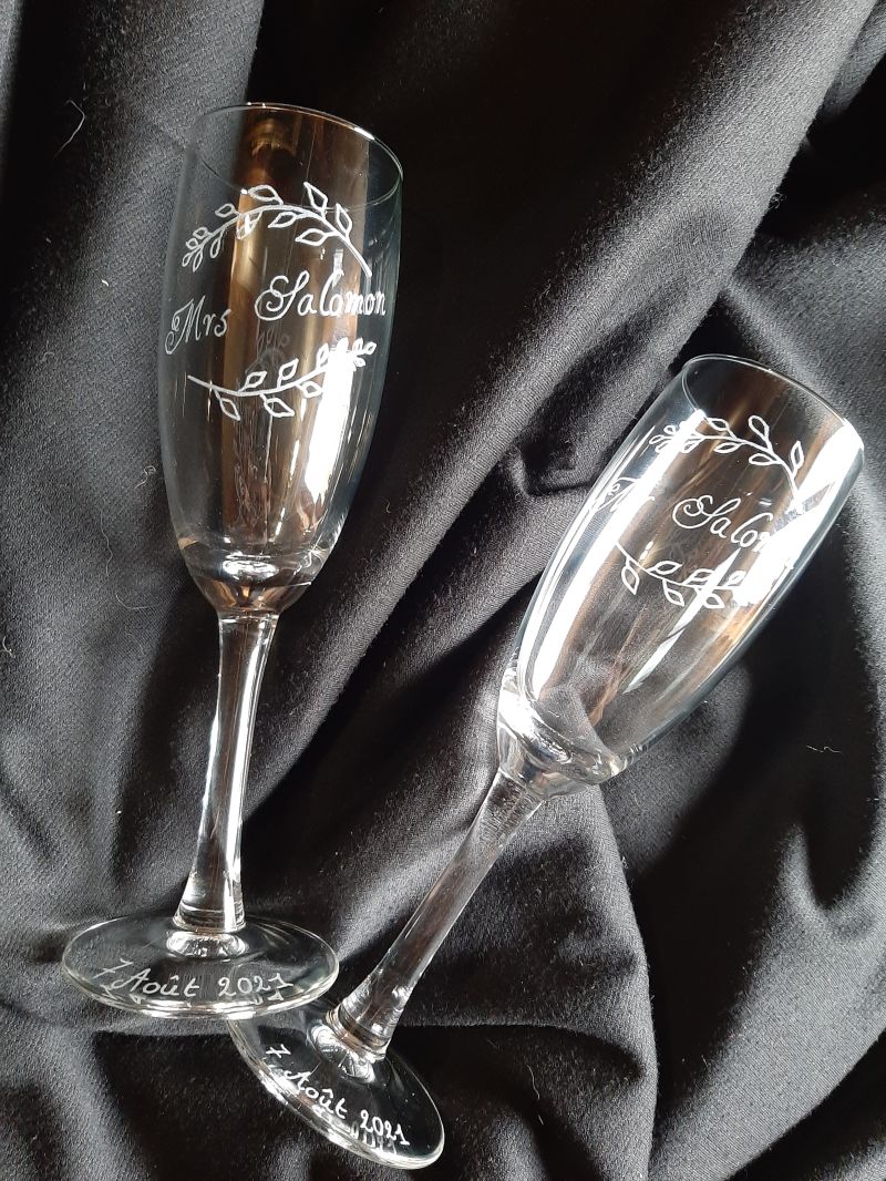 Fl&ucirc;te champagne mari&eacute;s