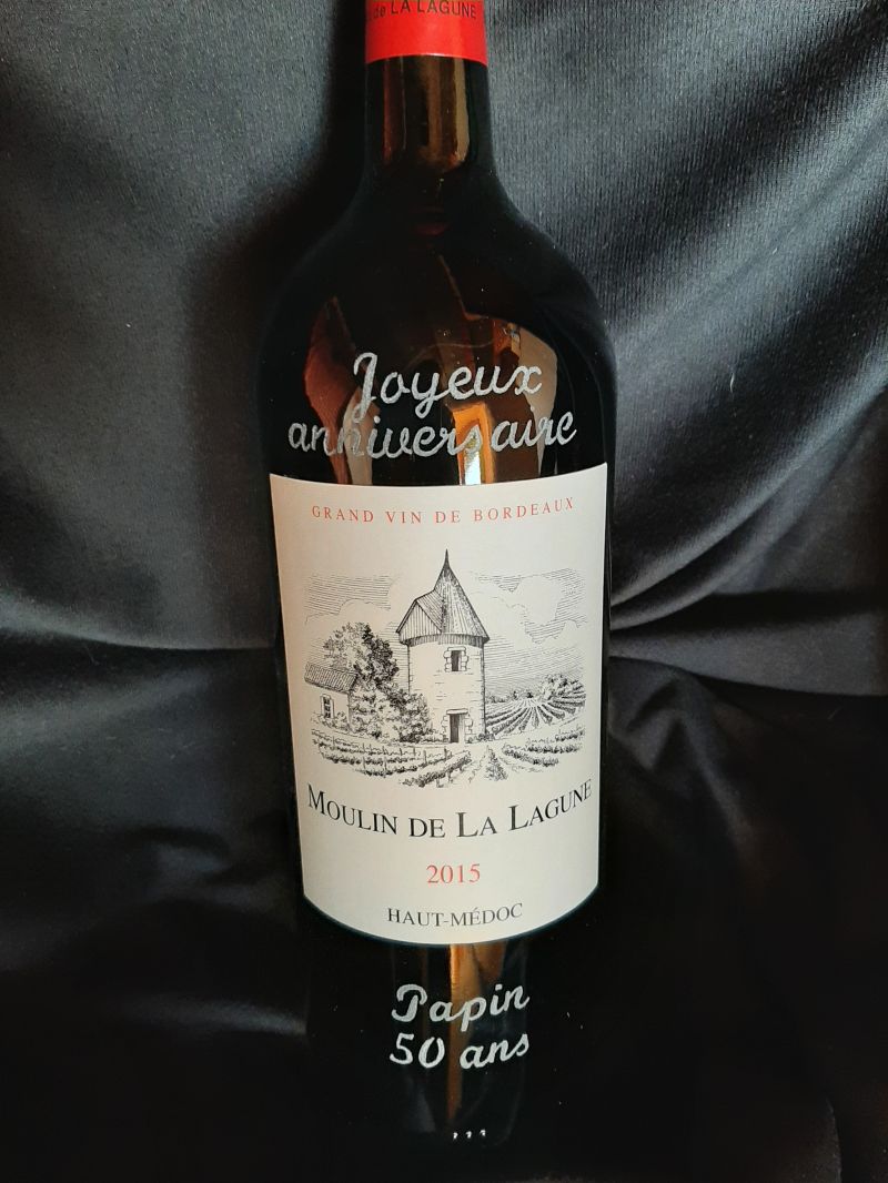Gravure bouteille 