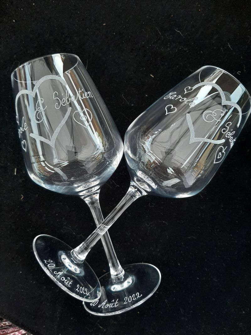 Verre a vin st valentin