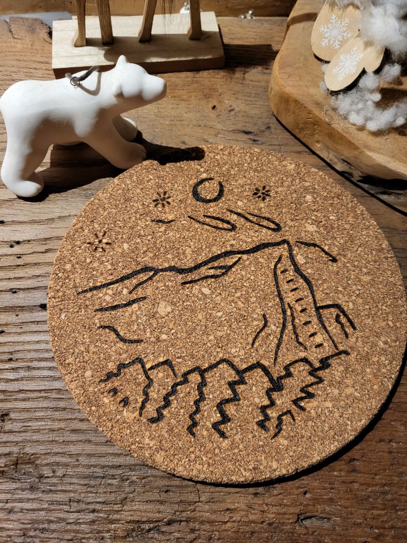 Dessous de plat li&egrave;ge 