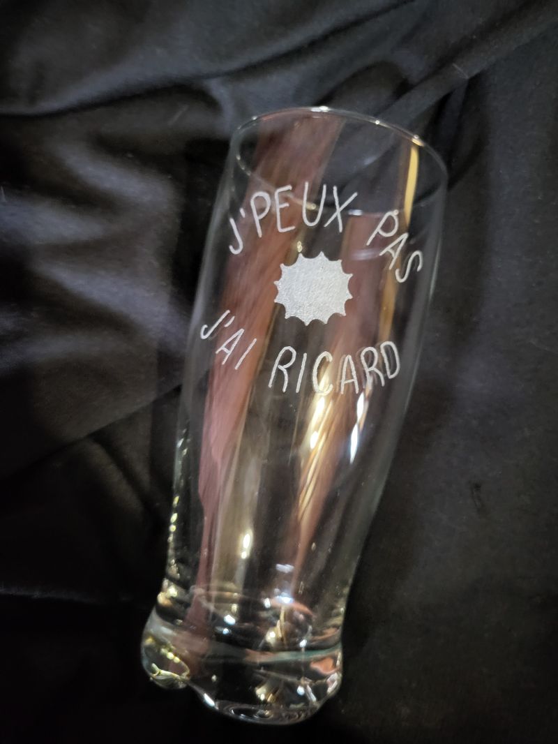 Verre &agrave; ricard 