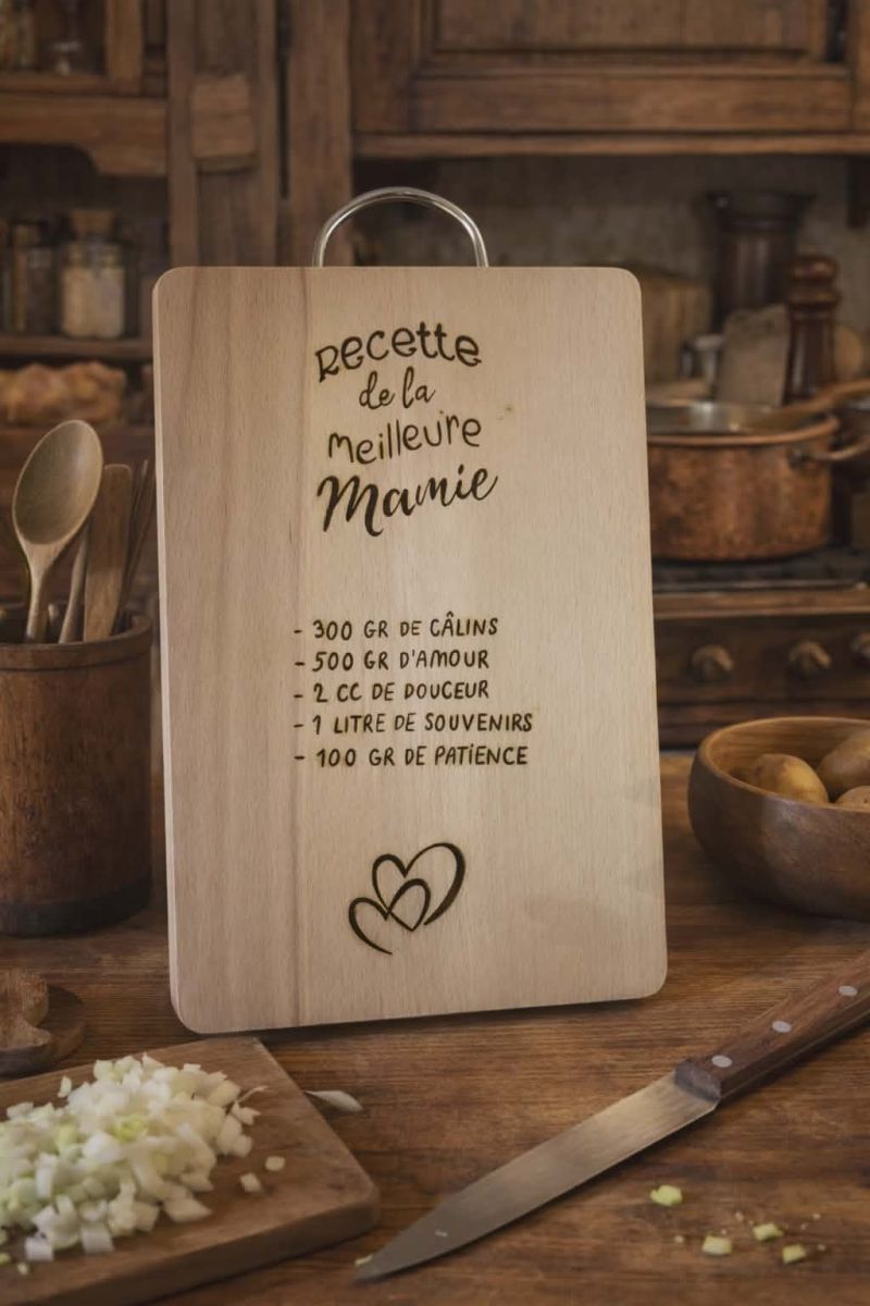 Planche à découper Mamie