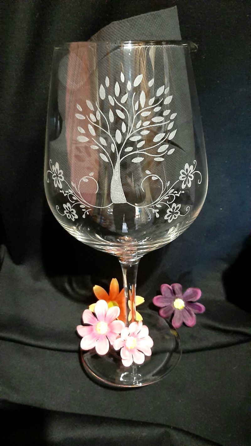 Verre vase 