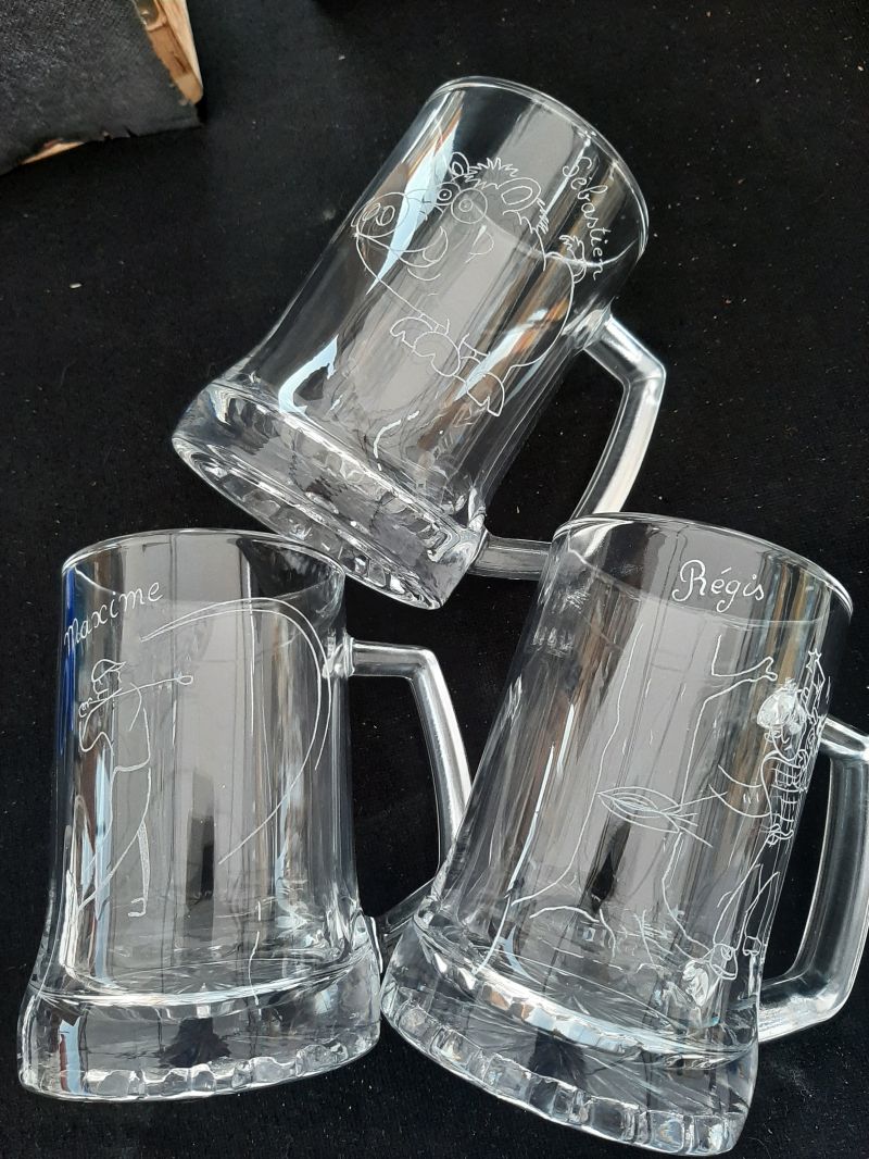 Choppe bi&egrave;re famille 