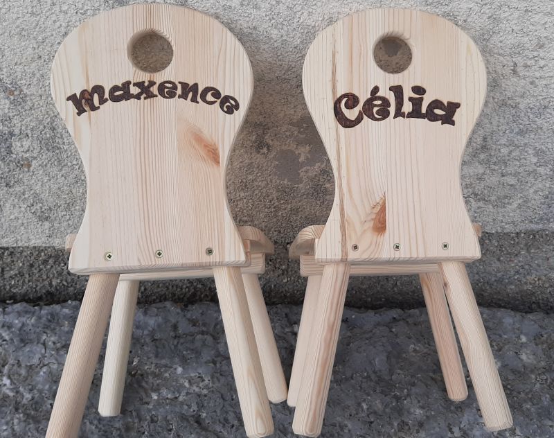 Chaise pour enfant !