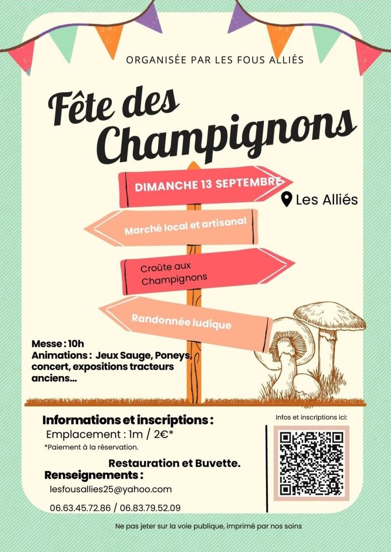 Fête des champignons