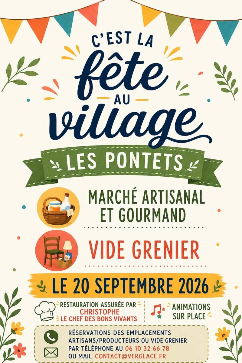 Fête au village Les Pontets