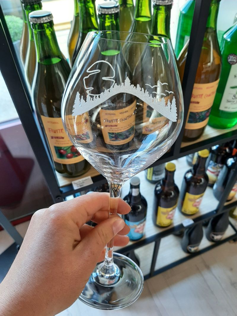 Verre d&eacute;gustation logo 