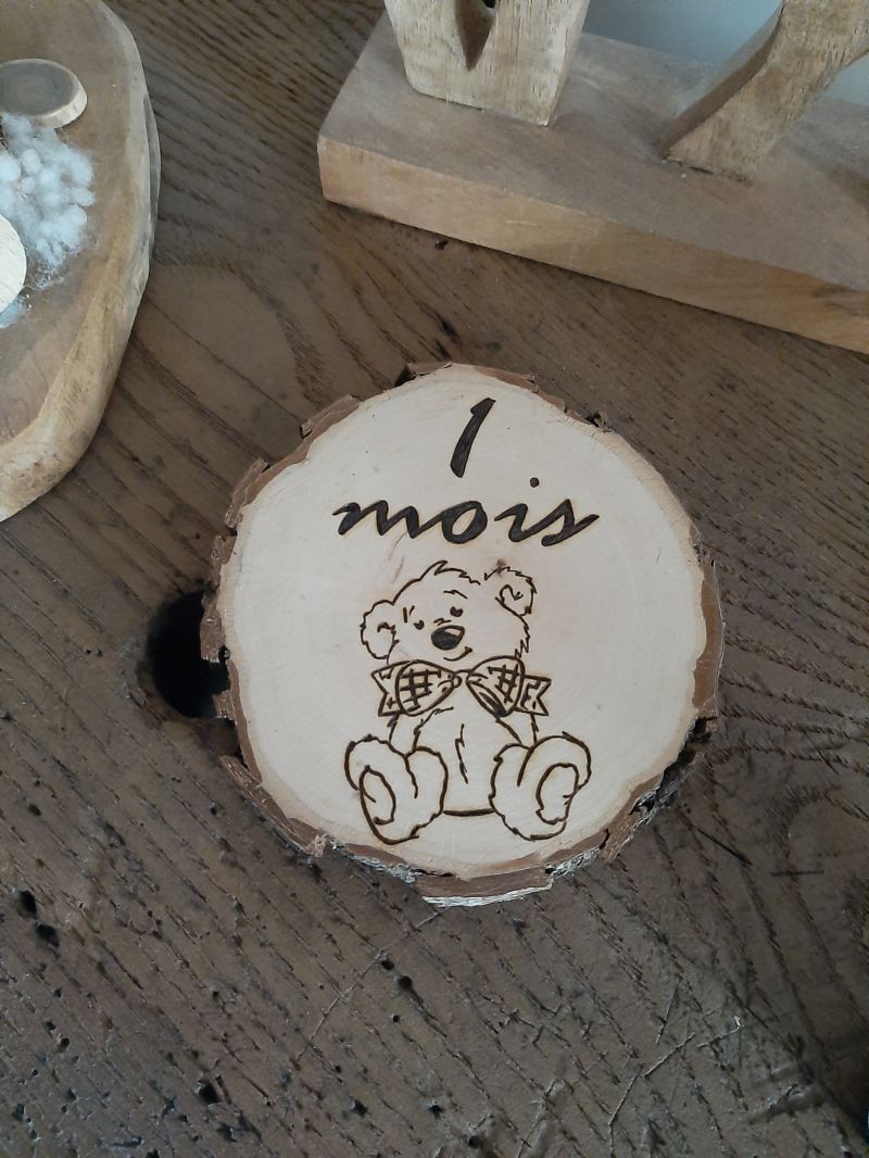 Anniversaire bois mois