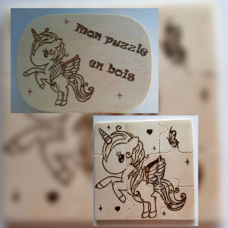 Puzzle en bois enfant 