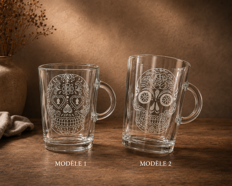 Mug tête de mort mexicaine