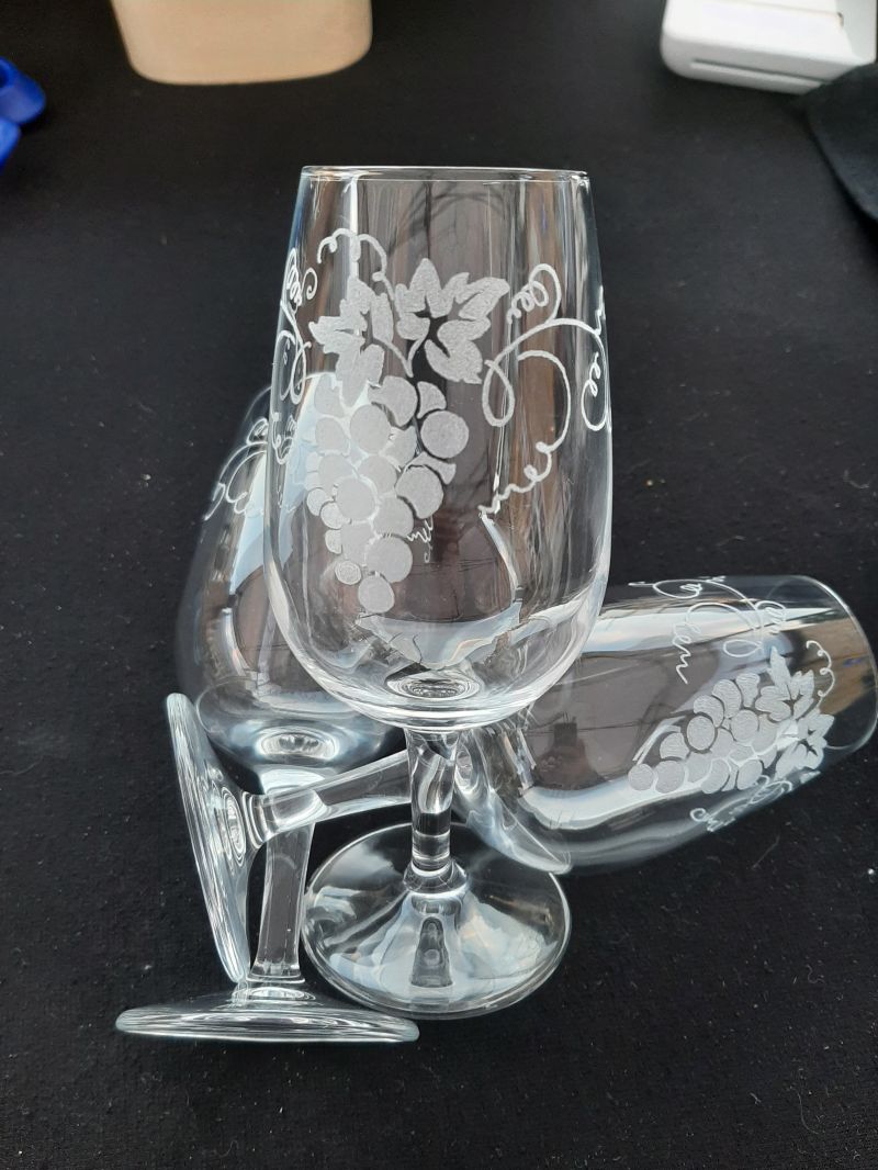 Verre &agrave; vin d&eacute;gustation