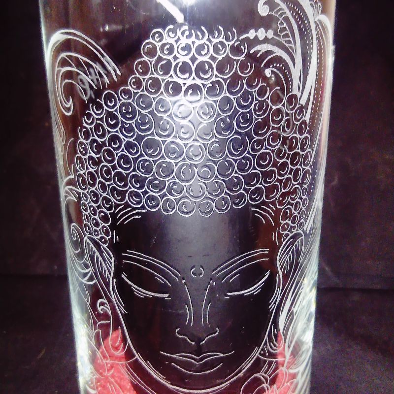 Vase bouddha